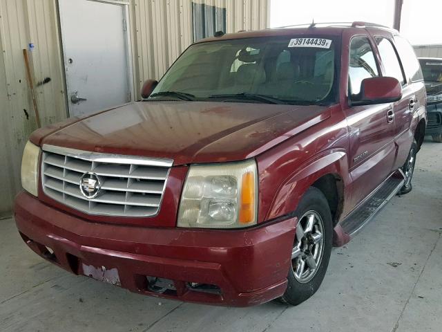 1GYEC63T04R108961 - 2004 CADILLAC ESCALADE L BURGUNDY photo 2