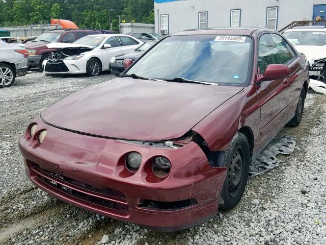 JH4DB7650TS011305 - 1996 ACURA INTEGRA LS MAROON photo 2