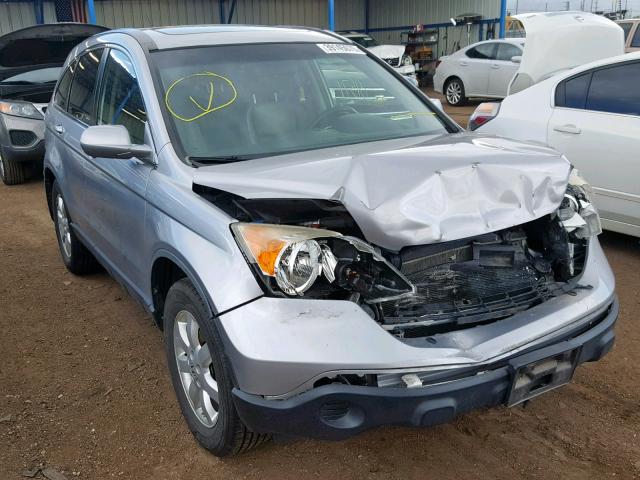 JHLRE48778C056144 - 2008 HONDA CR-V EXL SILVER photo 1