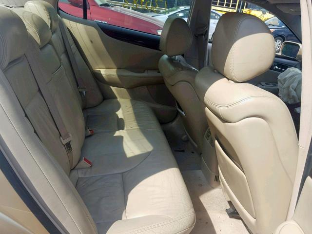 JTHBF30G630092045 - 2003 LEXUS ES 300 TAN photo 6