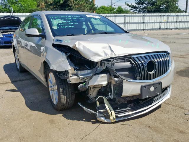 1G4GA5GR5EF208758 - 2014 BUICK LACROSSE GOLD photo 1