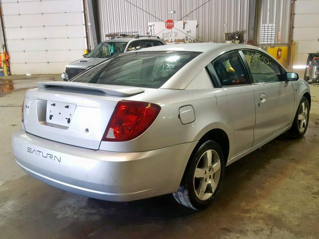 1G8AW15F16Z126145 - 2006 SATURN ION LEVEL SILVER photo 4