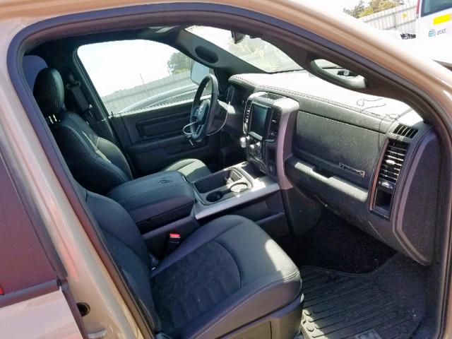 1C6RR7YT0HS665220 - 2017 RAM 1500 REBEL ბეჟი ფოტო 5