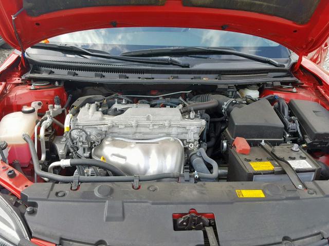 JTKJF5C70FJ008622 - 2015 TOYOTA SCION TC 红色 照片 7