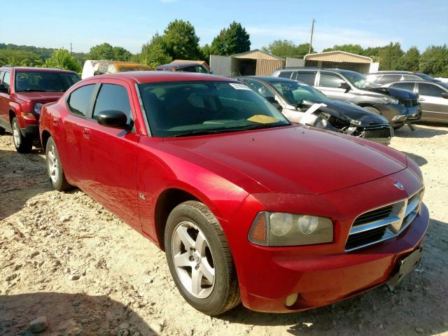 2B3KA33V19H515467 - 2009 DODGE CHARGER SX RED photo 1