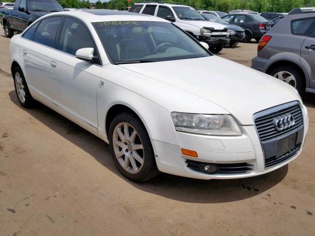 WAUDG74F15N107148 - 2005 AUDI A6 3.2 QUA WHITE photo 1