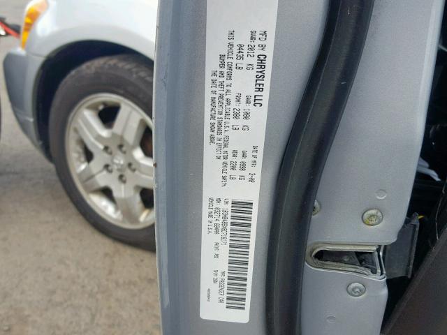 1B3HB48BX8D718171 - 2008 DODGE CALIBER SX SILVER photo 10