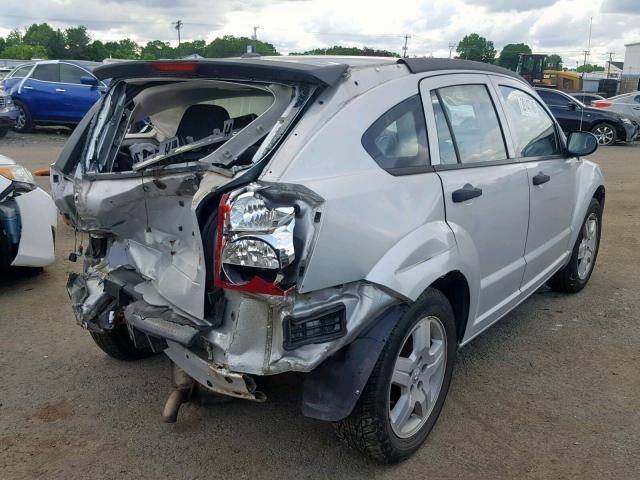 1B3HB48BX8D718171 - 2008 DODGE CALIBER SX SILVER photo 4