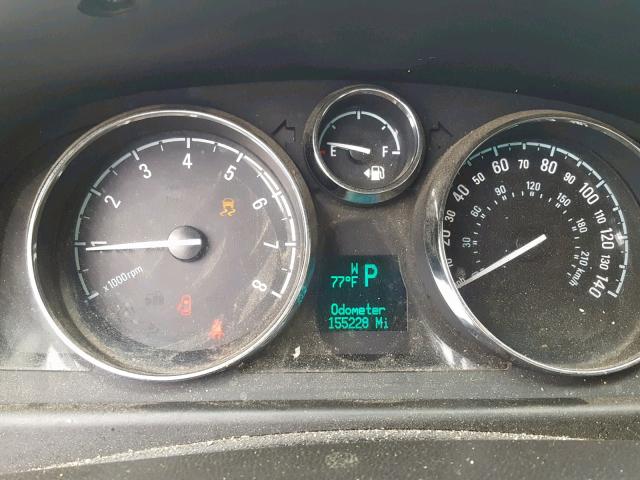 3GNFL2EK5DS521048 - 2013 CHEVROLET CAPTIVA LS შავი ფოტო 8