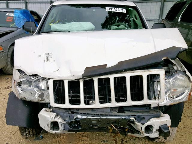 1J4GS48K96C241823 - 2006 JEEP GRAND CHER WHITE photo 7