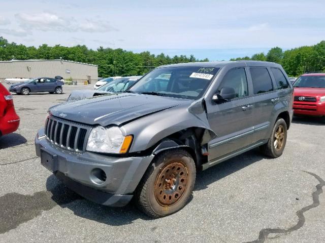 1J8GR48K47C688474 - 2007 JEEP GRAND CHER GRAY photo 2