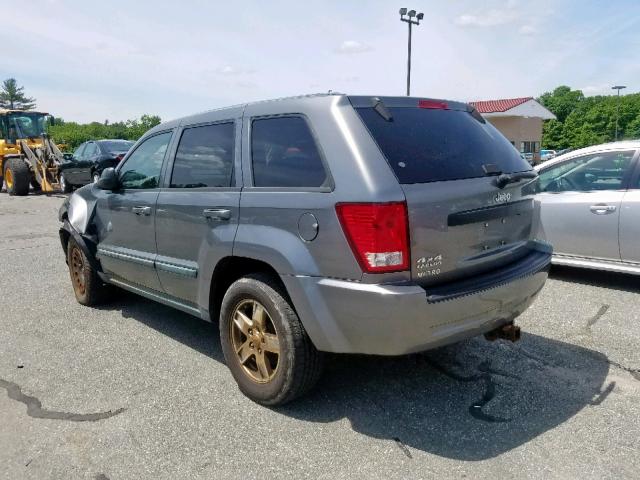 1J8GR48K47C688474 - 2007 JEEP GRAND CHER GRAY photo 3