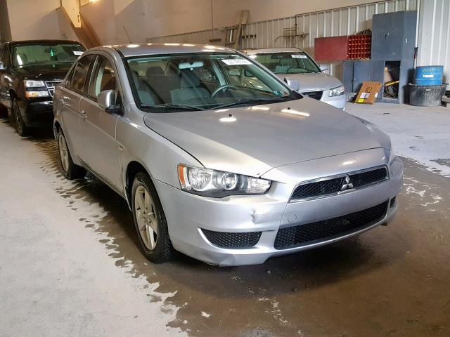 JA3AU26U78U037385 - 2008 MITSUBISHI LANCER ES SILVER photo 1