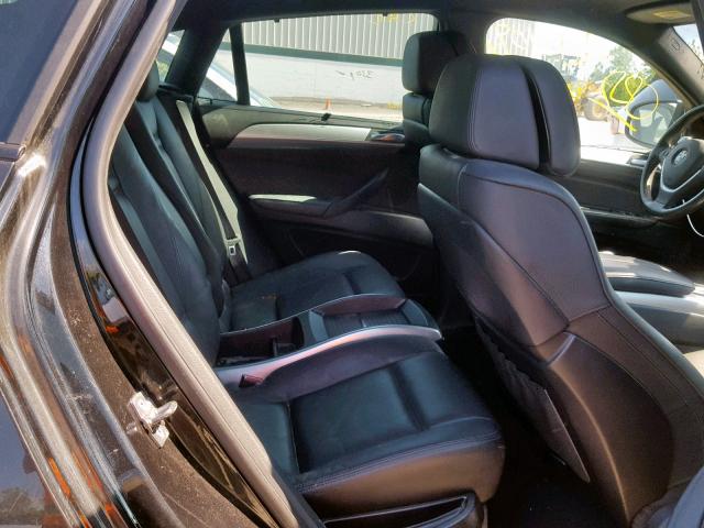 5UXFG8C54BLZ95071 - 2011 BMW X6 XDRIVE5 Қара фото 6