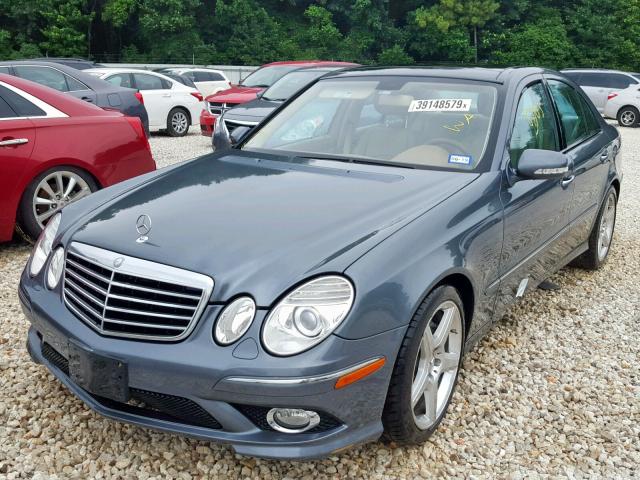 WDBUF56X59B414330 - 2009 MERCEDES-BENZ E 350 GRAY photo 2