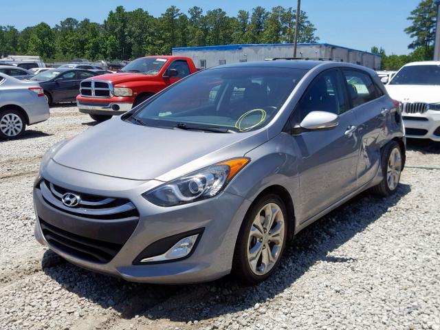 KMHD35LH6FU239685 - 2015 HYUNDAI ELANTRA GT GRAY photo 2