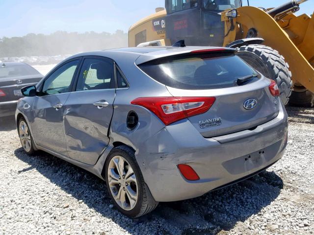 KMHD35LH6FU239685 - 2015 HYUNDAI ELANTRA GT GRAY photo 3