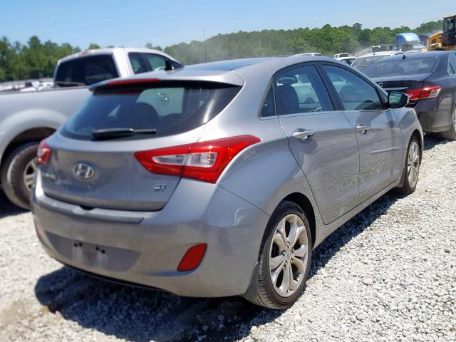 KMHD35LH6FU239685 - 2015 HYUNDAI ELANTRA GT GRAY photo 4