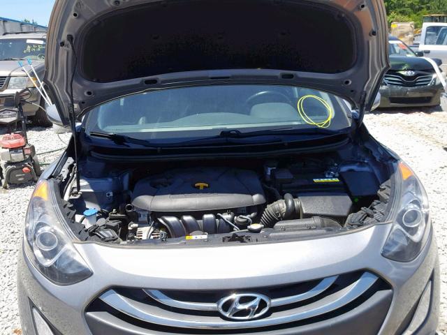 KMHD35LH6FU239685 - 2015 HYUNDAI ELANTRA GT GRAY photo 7