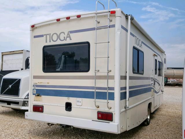 1FDXE45SXYHB41636 - 2001 TIOG MOTORHOME WHITE photo 4