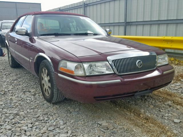 2MEHM75W44X651716 - 2004 MERCURY GRAND MARQ BURGUNDY photo 1