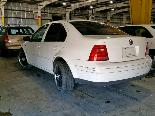 3VWSE29M9YM080884 - 2000 VOLKSWAGEN JETTA GLS WHITE photo 3