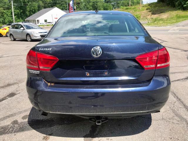 1VWAP7A30CC092924 - 2012 VOLKSWAGEN PASSAT S BLUE photo 6