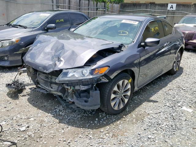 1HGCT1B38EA009792 - 2014 HONDA ACCORD LX- GRAY photo 2