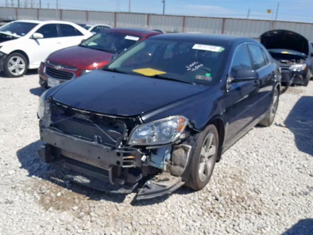 1G1ZC5E10BF184345 - 2011 CHEVROLET MALIBU 1LT 黑色 照片 2