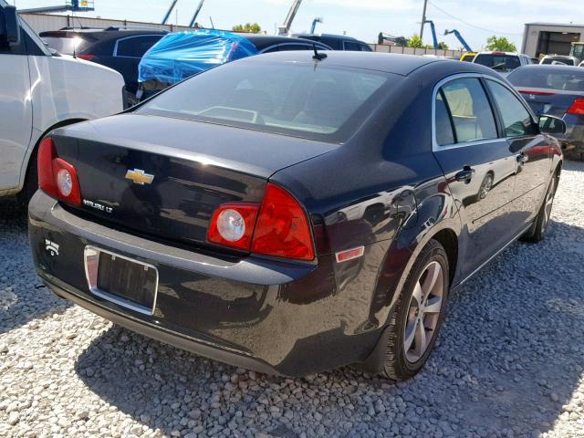 1G1ZC5E10BF184345 - 2011 CHEVROLET MALIBU 1LT 黑色 照片 4