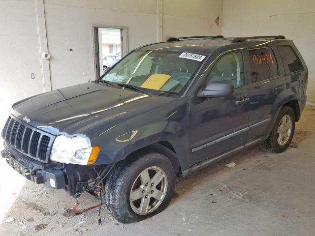 1J8GR48K87C541915 - 2007 JEEP GRAND CHER GRAY photo 2