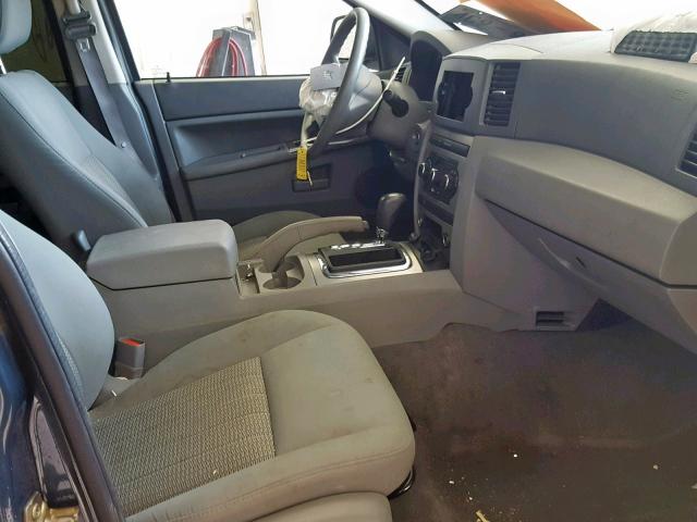 1J8GR48K87C541915 - 2007 JEEP GRAND CHER GRAY photo 6