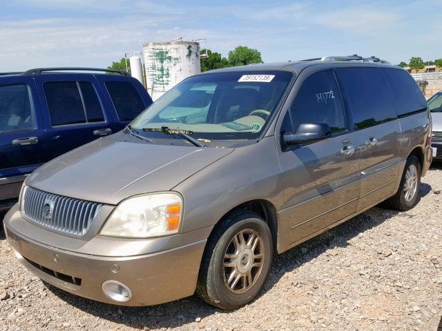 2MRDA20214BJ09659 - 2004 MERCURY MONTEREY BEIGE photo 2