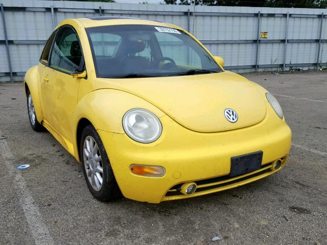 3VWCK31C04M415241 - 2004 VOLKSWAGEN NEW BEETLE ყვითელი ფოტო 1
