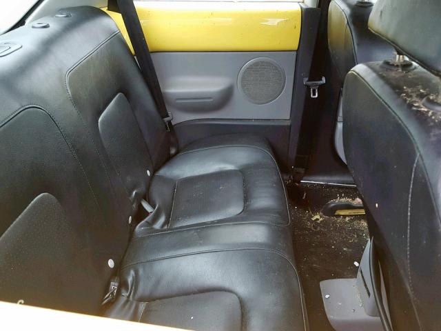 3VWCK31C04M415241 - 2004 VOLKSWAGEN NEW BEETLE ყვითელი ფოტო 6