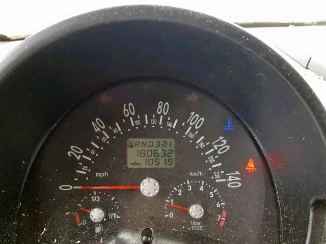 3VWCK31C04M415241 - 2004 VOLKSWAGEN NEW BEETLE ყვითელი ფოტო 8