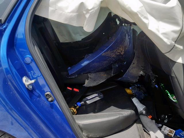 19XFC1F74GE002492 - 2016 HONDA CIVIC EXL BLUE photo 6