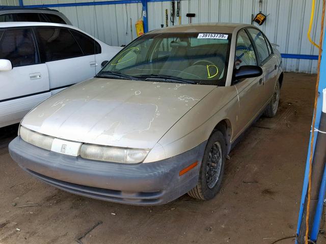 1G8ZG528XVZ216258 - 1997 SATURN SL1 TAN photo 2