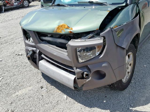 5J6YH28583L002227 - 2003 HONDA ELEMENT EX GREEN photo 9