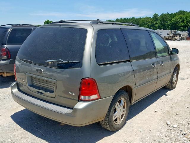 2FMZA52295BA82375 - 2005 FORD FREESTAR S GREEN photo 4