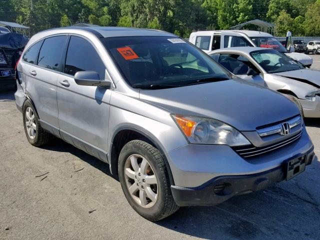 JHLRE38777C040650 - 2007 HONDA CR-V EXL SILVER photo 1