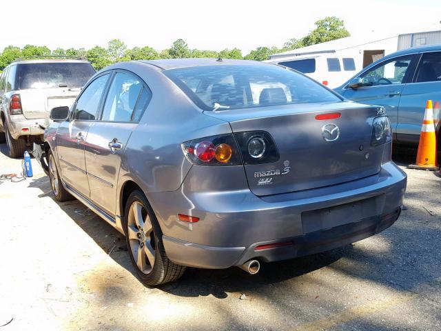 JM1BK323561420559 - 2006 MAZDA 3 S SILVER photo 3