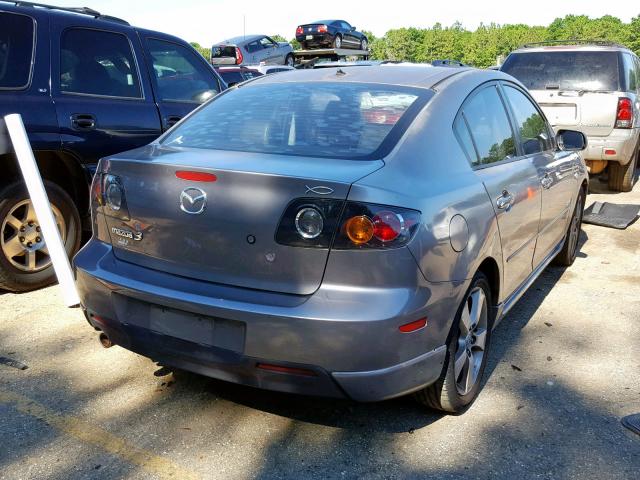 JM1BK323561420559 - 2006 MAZDA 3 S SILVER photo 4