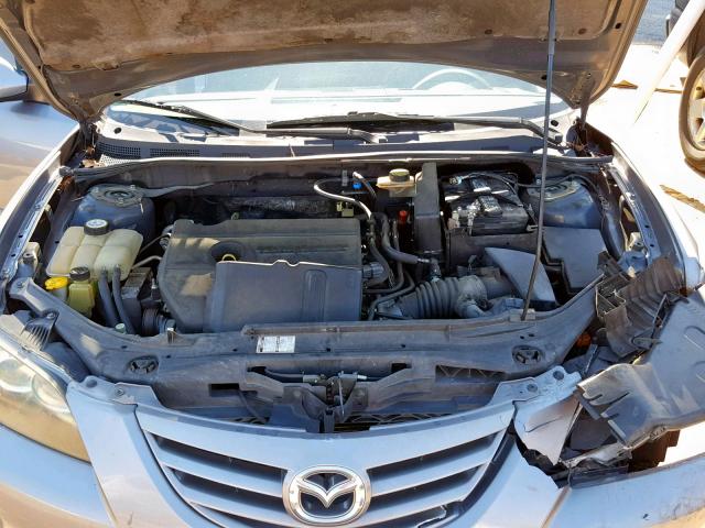 JM1BK323561420559 - 2006 MAZDA 3 S SILVER photo 7