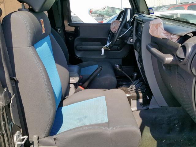 1J4AA2D16AL157977 - 2010 JEEP WRANGLER S BLACK photo 5