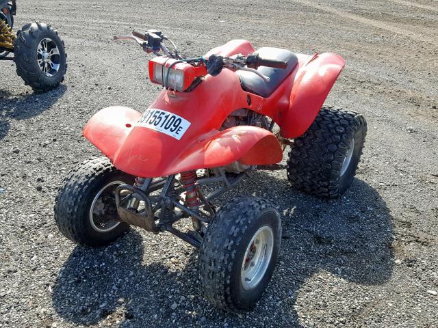 JH3TE1904SK001539 - 1995 HONDA TRX300 EX RED photo 2