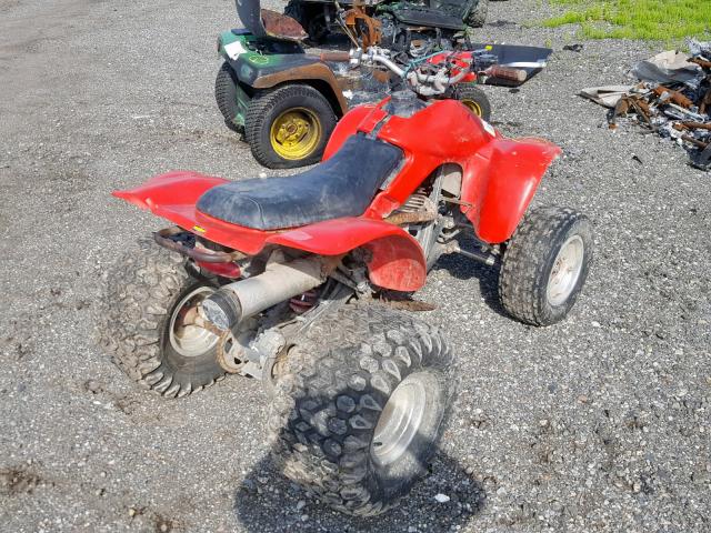 JH3TE1904SK001539 - 1995 HONDA TRX300 EX RED photo 4