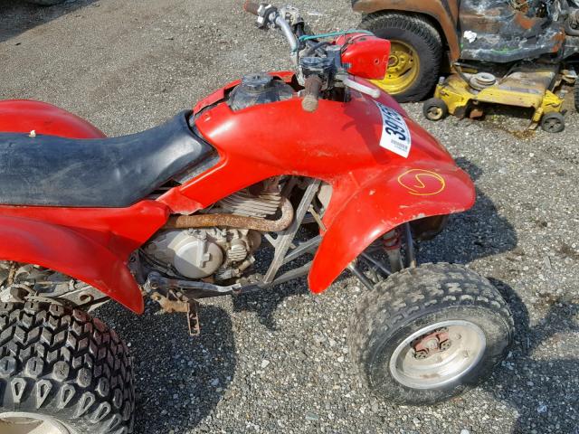 JH3TE1904SK001539 - 1995 HONDA TRX300 EX RED photo 5