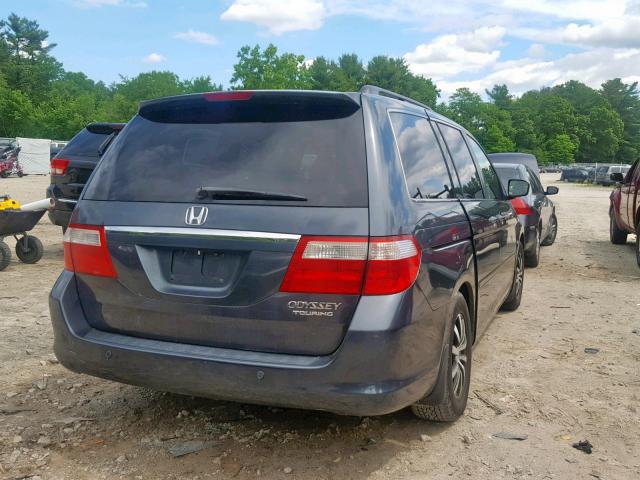 5FNRL38895B007256 - 2005 HONDA ODYSSEY TO GREEN photo 4