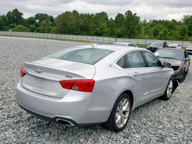 1G1105S37KU120312 - 2019 CHEVROLET IMPALA PRE ვერცხლისფერი ფოტო 4